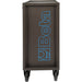 Brown metal cabinet with blue 'Beta' logo on a white background