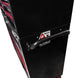Black toolbox with a visible brand logo on a white background