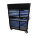 Tool chest with multiple drawers on a white background