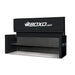 Black tool chest with 'BOXO USA' logo on a white background