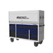 Tool chest with multiple drawers and 'BOXO USA' branding on a white background