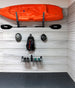 slatwall display with stuff