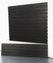 slatwall on white background