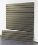 slatwall with white background