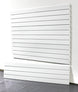 white slatwall panels