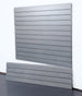 slatwall on white background
