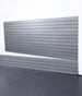 slatwall on white background